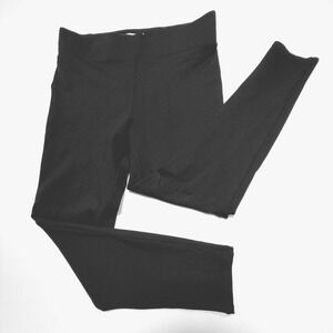 LOFT Black Petite MP Slim‎ Pull-On Leggings | Rayon Blend Stretch Pants
